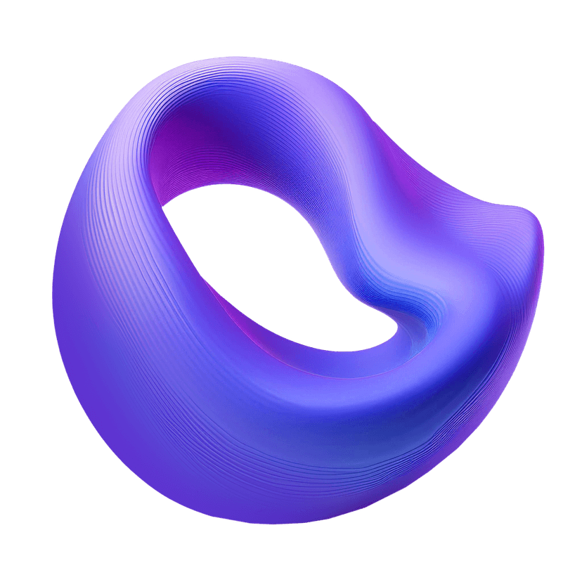 Blurred donut